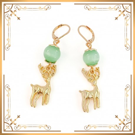 Earrings Reindeer Earrings Reindeer