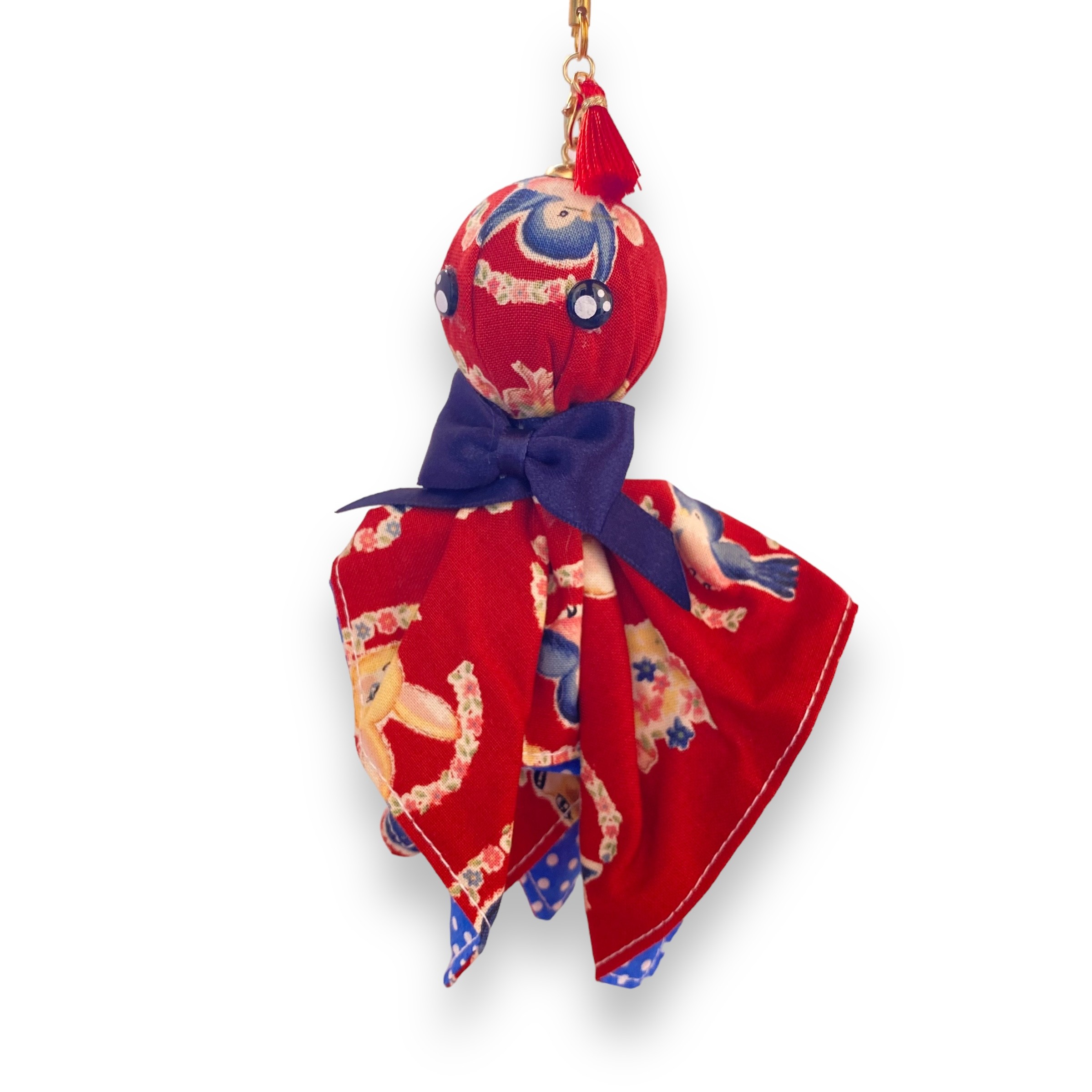 Teru Teru Bozu Vintage Red - BUNNYKAWAII (_/) (_/)