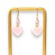 Boucles d'Oreilles Coeurs Acidulés