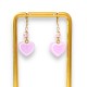 Boucles d'Oreilles Coeurs Acidulés