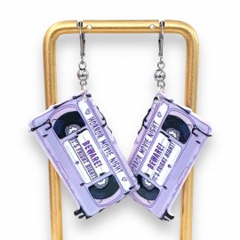 Earrings Creepy Tapes