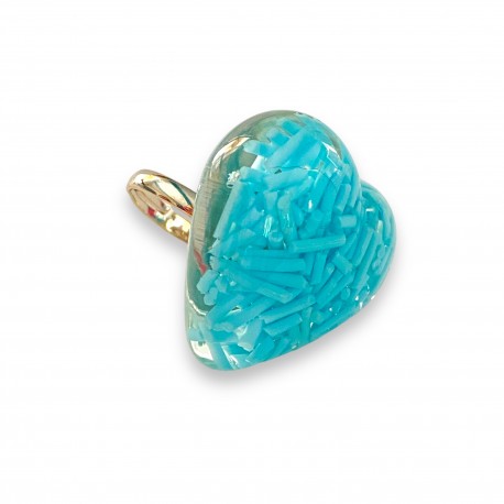 Bague Coeur de bonbons RG040