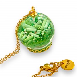 Collier Globe Forest Candy