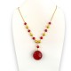 Collier Macaron Christmas Kiss