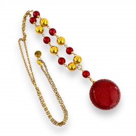 Collier Macaron Christmas Kiss