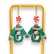 Boucles d'Oreilles Snowman