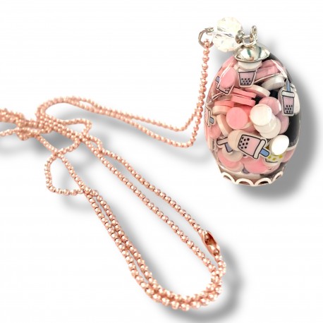 Necklace Bubble Tea Eggs