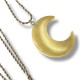 Necklace Moon Love Yellow