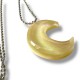 Necklace Moon Love Yellow