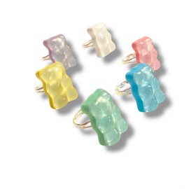 Bague Gummy Bear Birthday Pastel