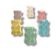 Bague Gummy Bear Birthday Glitter