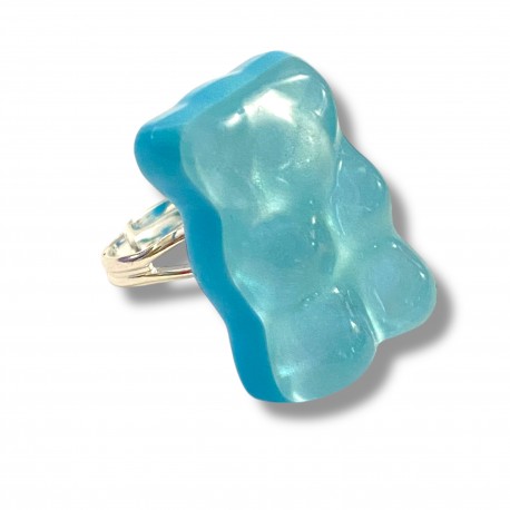 Bague Gummy Bear Birthday Glitter