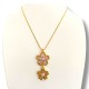 Collier Twin Flowers