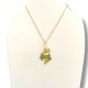 Collier Moon Wand Blu