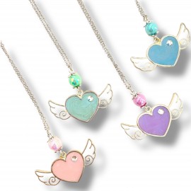 Collier Heart Wings