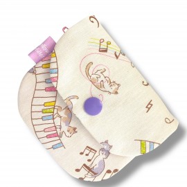 Porte Monnaie Music Kittens