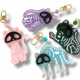 Keyring Creepy Kitty