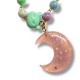 Long Necklace Teddy Moon