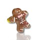 Bague Gingerbread Noel