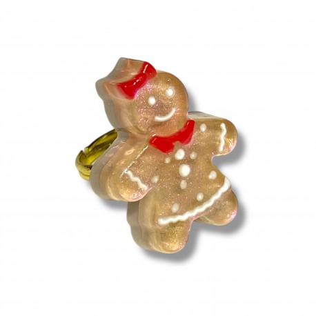Bague Gingerbread Soft Noel