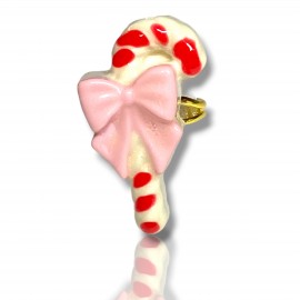 Bague Candy Cane Noel
