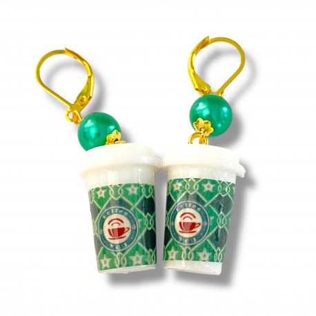 Earrings Xmas Hot Coco