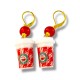 Boucles d'Oreilles Xmas Hot Coco