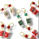 Boucles d'Oreilles Xmas Hot Coco