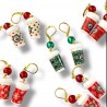 Boucles d'Oreilles Xmas Hot Coco