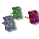 Ring Glitterish Bear