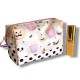 Small Makeup Case Pumpkin Latte