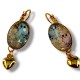 Boucles d'Oreilles Blue Ghost