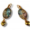 Boucles d'Oreilles Blue Ghost