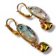 Boucles d'Oreilles Blue Ghost